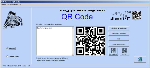 Logiciel Generateur De Qr Code Et Code Barre Sans Pub Gvao